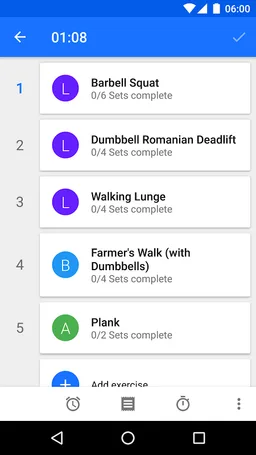 Progression Fitness Tracker screenshot 4