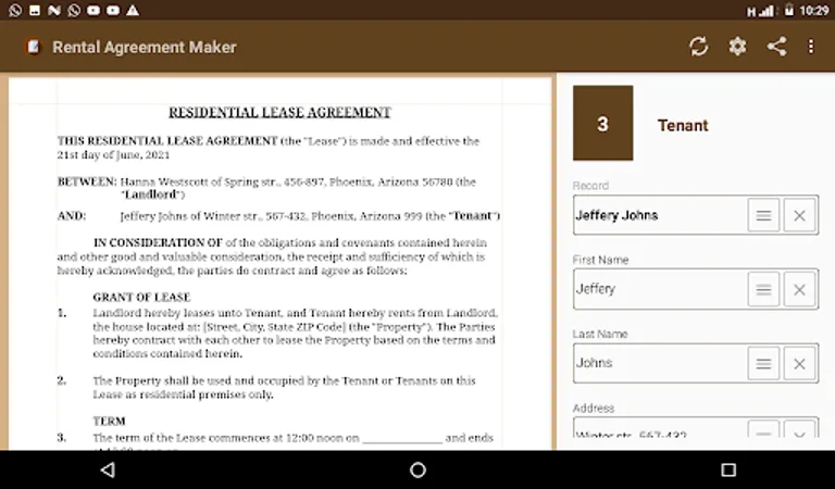 Rental Agreement Maker screenshot 14
