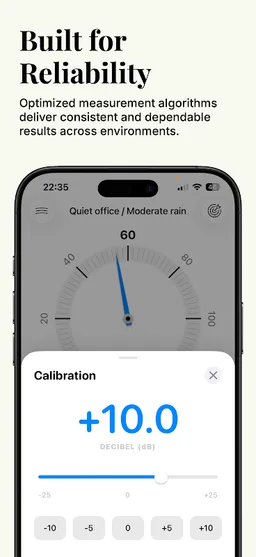 Cuspart: dB Meter screenshot 5