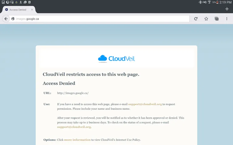 CloudVeil Blue screenshot 12