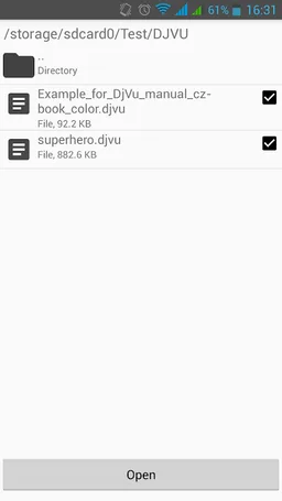 DjVU to PDF converter screenshot 2