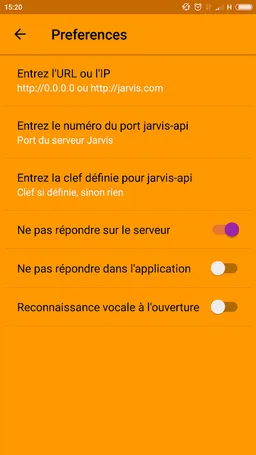 OpenJarvis - Android app screenshot 2