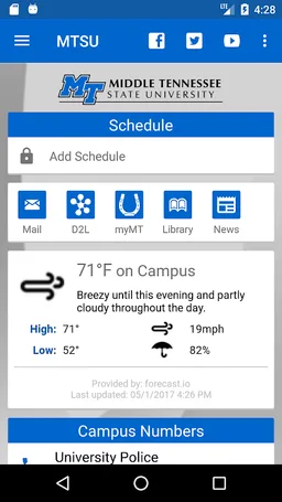 MTSU Mobile screenshot 1