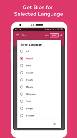 Bios Idea - Inst Profile Quote screenshot 4