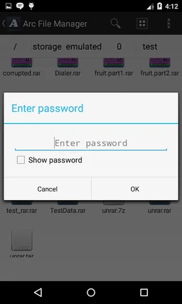 Arc File Manager screenshot 7