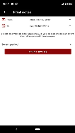 Blood sugar diary App screenshot 2