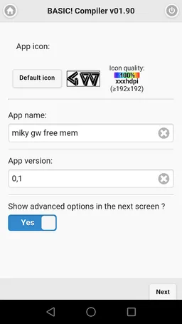 BASIC! Compiler screenshot 8