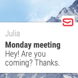 myMail – Email for Hotmail, Gmail and Outlook Mail screenshot 1