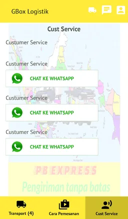 Gbox Logistik - Jasa Angkutan barang screenshot 4