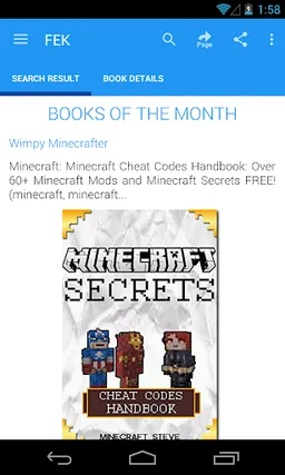 FBK eBooks for Kindle screenshot 4