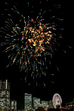 Simple fireworks screenshot 2