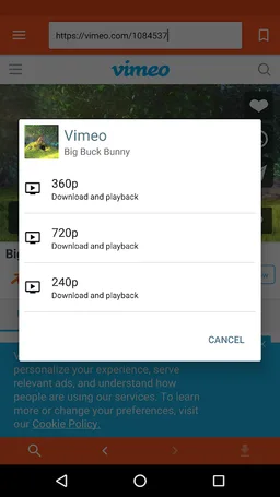 Download free videos. Download videos and music screenshot 2