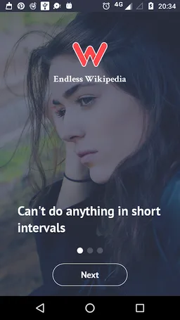 Endless Wikipedia Articles screenshot 1