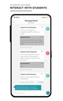 Zoho Classes screenshot 8