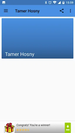 Tamer Hosny mp3 أغاني تامر حسني بدون نت screenshot 4