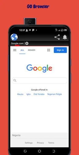 GO Browser screenshot 3