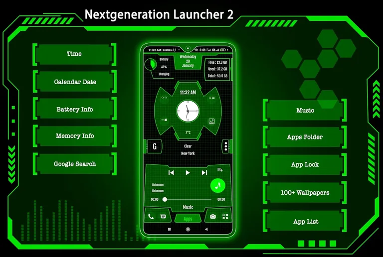 Nextgeneration Launcher 2 screenshot 3