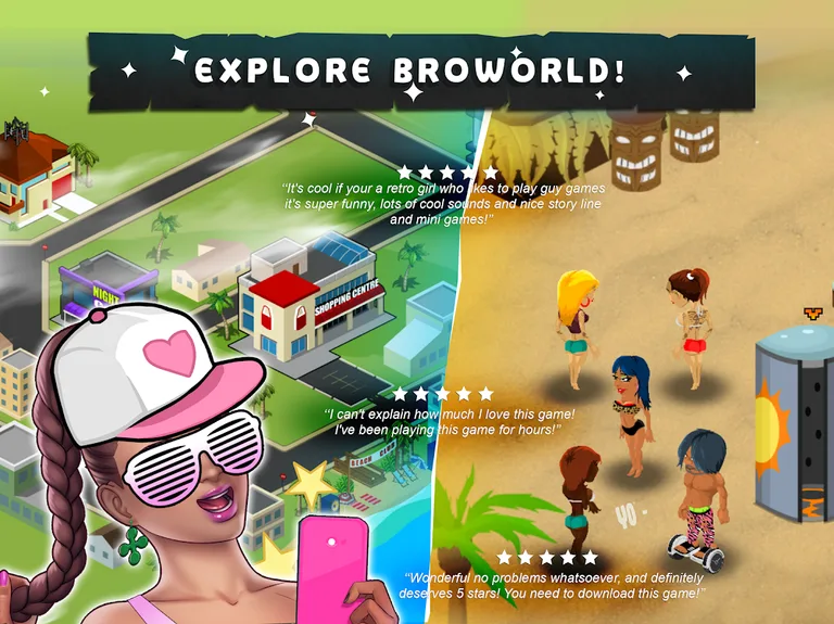 Broworld - Douchebag Adventure screenshot 5