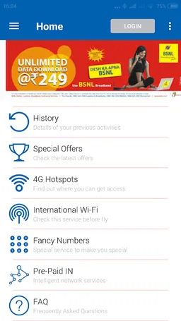 My BSNL App screenshot 4