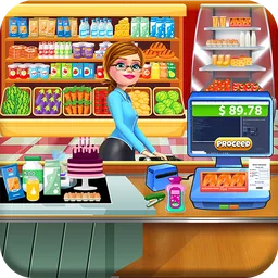 🛍️🏬Supermarket Grocery Shopping: Mall Girl Games icon