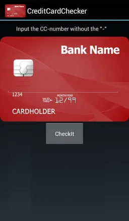CreditCard Checker screenshot 2