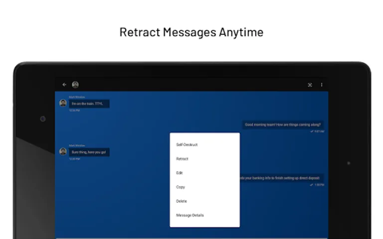 KeeperChat Encrypted Messenger screenshot 14