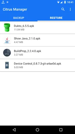 Citrus App Manager screenshot 2
