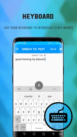 SpeakEasy - Voice Typing & Speech to Text screenshot 1