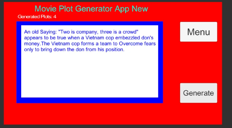 Movie Plot Generator screenshot 9