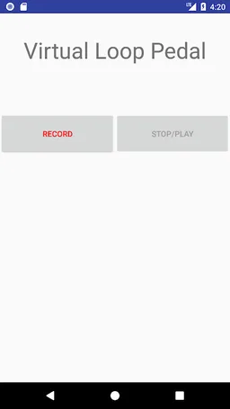 Virtual Guitar Looper Pedal screenshot 1