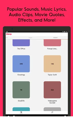 Blerp. Audio Clips, Memes, Quotes & Sound Effects screenshot 6