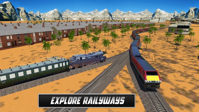Train Games 2017 Train Racing screenshot 9