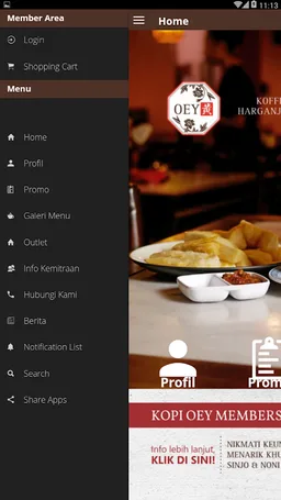 Kopi Oey screenshot 1