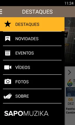 SAPO Muzika screenshot 1