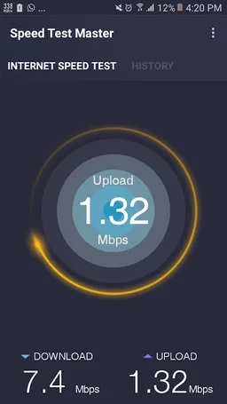 Internet Speed Test - 4G & WiFi screenshot 3