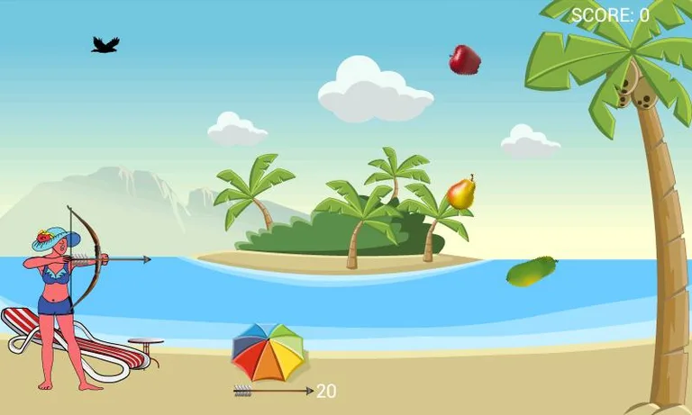 Fruit Archery II screenshot 2
