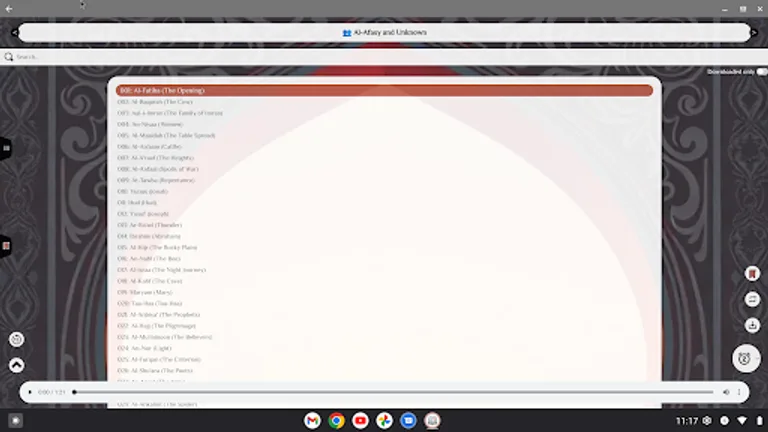 Quran English Audio screenshot 17