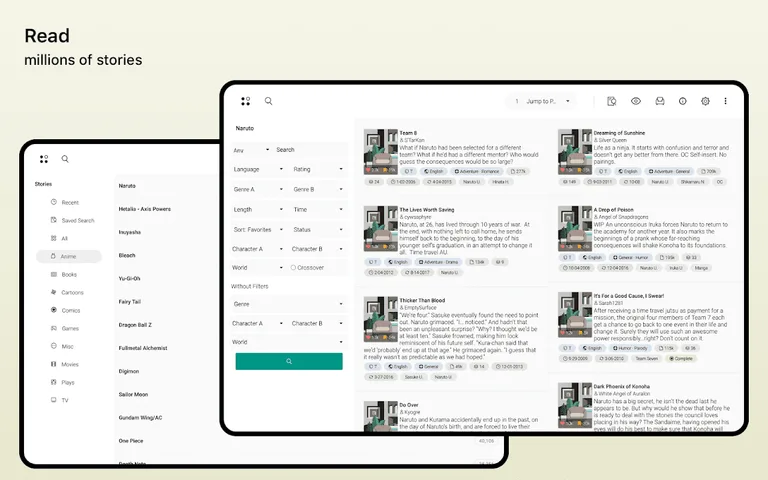 FanFiction.Net screenshot 4