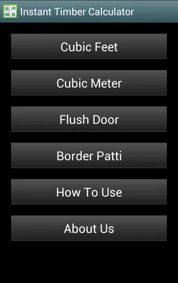 Instant Timber Calculator screenshot 1
