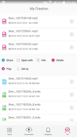 Video Mp3 Batch Converter Trim Audio Cut Merger screenshot 4