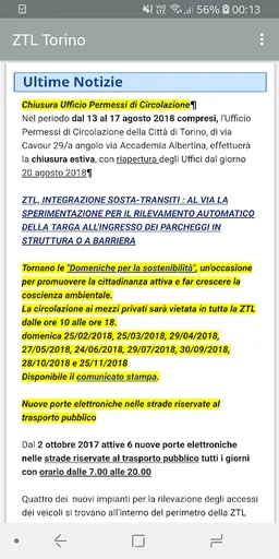 ZTL Torino screenshot 3