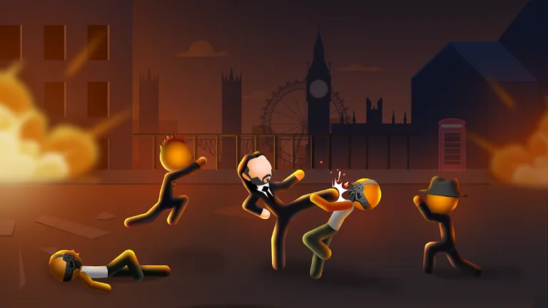 JohnMan: Gun Shooting War Game screenshot 6