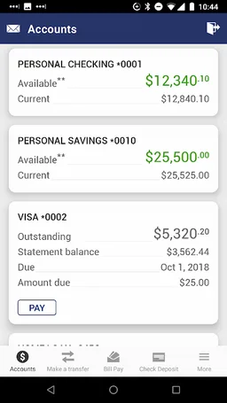 Priority Trust Credit Union screenshot 1