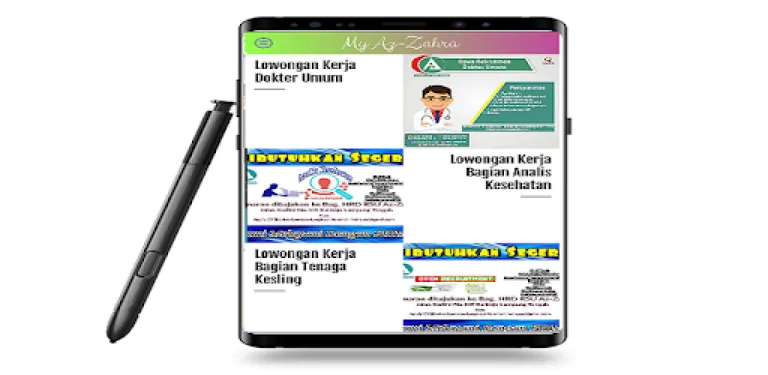 My Az-Zahra : Pendaftaran Online, Infokes, Infojob cover image