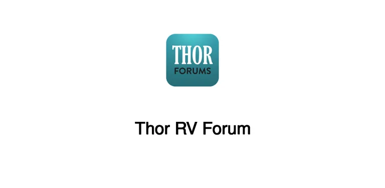 Thor RV Forum cover image