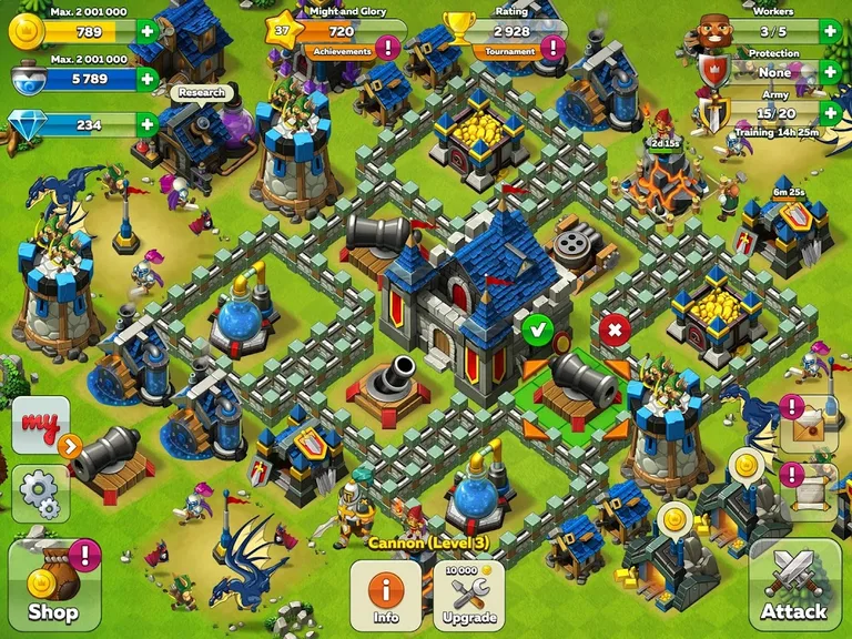 Might and Glory: Kingdom War screenshot 1