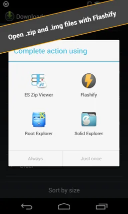 Flashify (for root users) screenshot 10