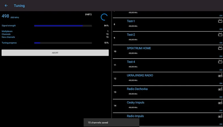 DVBT Televizor screenshot 5