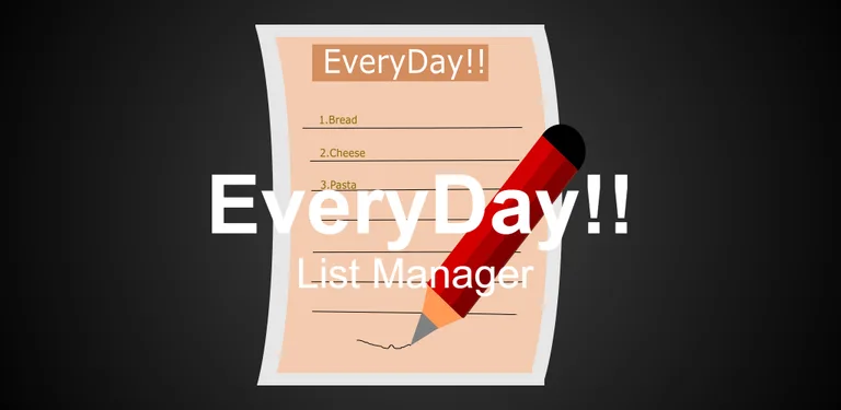 EveryDay List Manager cover image
