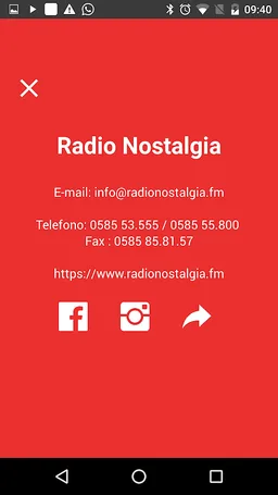 Radio Nostalgia screenshot 2